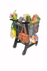 Grocery cart photography