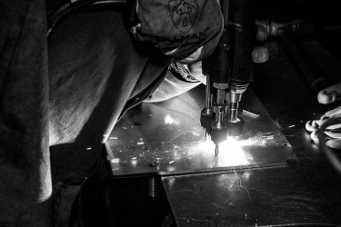 Manufacturing shop photography