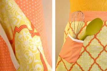 Product photography of apron